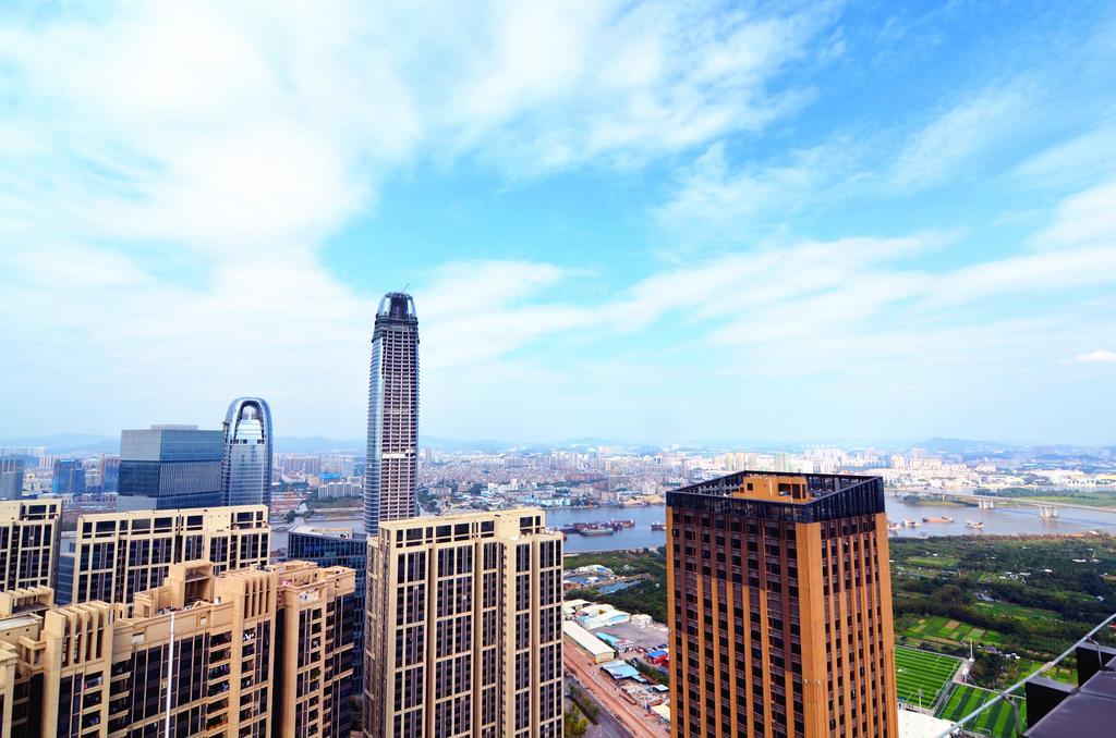 Guangzhou Hua Ji Apartment Pazhou Expo Branch Exterior foto